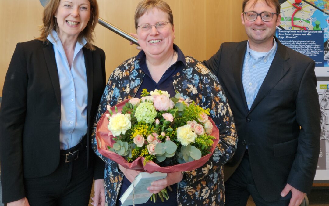 Ernennung von Michaela Heuer zur Ehrenvorsitzenden unseres Freundeskreises